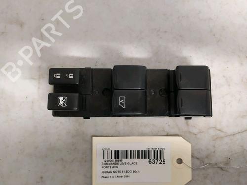 Used Left front window switch NISSAN NOTE (E12) 1.5 dCi (90 hp) 30431553
