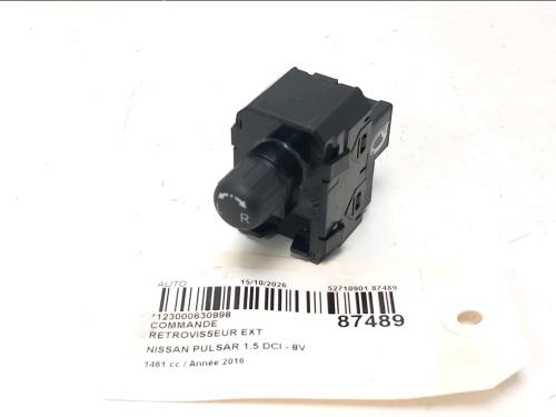 Used Mirror switch Mirror switch NISSAN PULSAR Hatchback (C13) 1.5 dCi (110 hp) 40522946 40522946