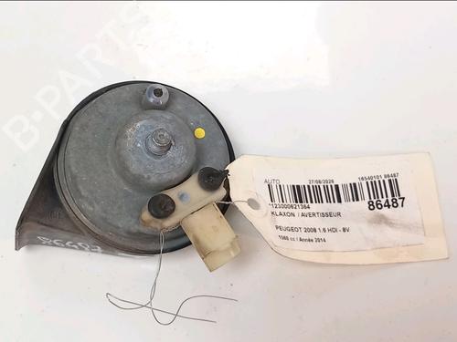 Horn PEUGEOT 2008 I (CU_) 1.6 HDi | BP38947871E13 - Image 2