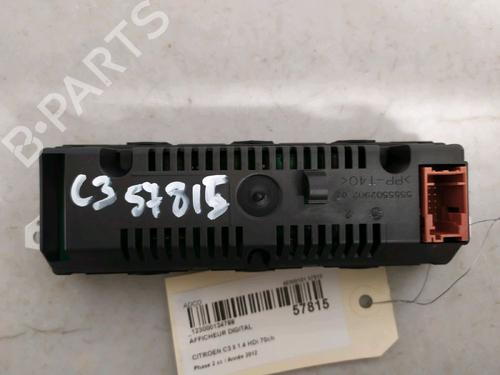 Display monitor CITROËN C3 II (SC_) 1.4 HDi 70 (SC8HZC, SC8HR0, SC8HP4) | BP30417823C48