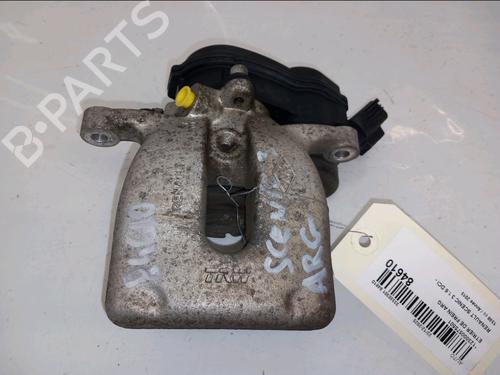 Pinça travão trás esquerda RENAULT SCÉNIC III (JZ0/1_) 1.6 dCi (JZ00, JZ12) (130 hp) 31123064