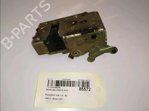Used Rear left lock Rear left lock PEUGEOT 106 II (1A_, 1C_) 1.4 i (75 hp) 34112727 34112727