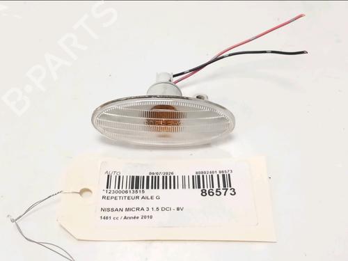 Used Left side indicator Left side indicator 37506847 37506847