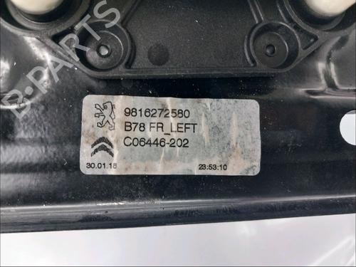 Front left window mechanism CITROËN C4 Picasso II 1.2 THP 130 | BP30429883C22
