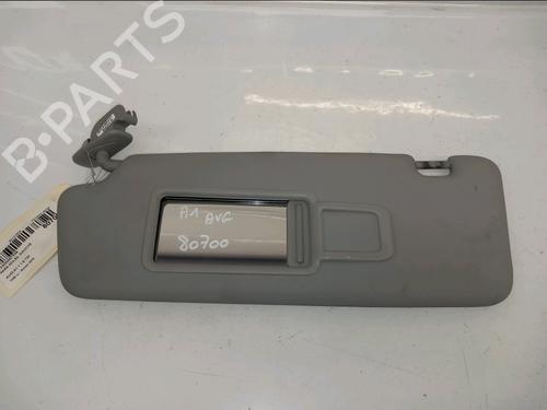 Used Left sun visor AUDI A1 (8X1, 8XK) 1.6 TDI (105 hp) 30800632