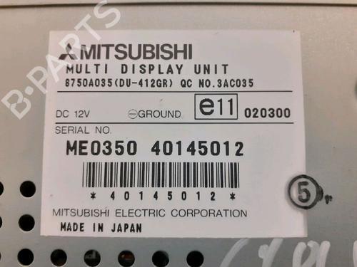 Display multifunzione MITSUBISHI PAJERO III (V7_W, V6_W) 3.2 Di-D (V68W) | BP30430710C48