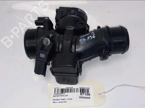 Used Throttle body Throttle body PEUGEOT 5008 (0U_, 0E_) 1.6 HDi (110 hp) 39764538 39764538