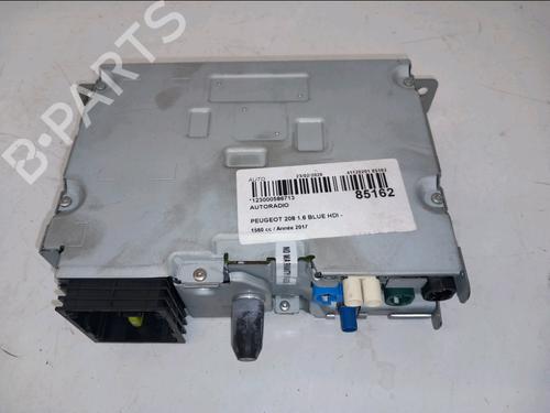 Used Radio PEUGEOT 208 I (CA_, CC_) 1.6 HDi / BlueHDi 75 (75 hp) 32655074