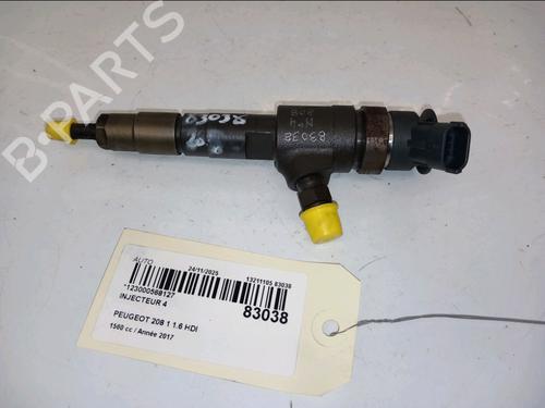 Used Injector PEUGEOT 208 I (CA_, CC_) 1.6 HDi / BlueHDi 75 (75 hp) 30558943