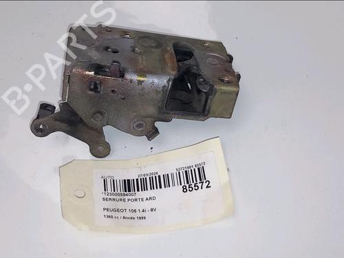 Used Rear right lock Rear right lock PEUGEOT 106 II (1A_, 1C_) 1.4 i (75 hp) 33814676 33814676