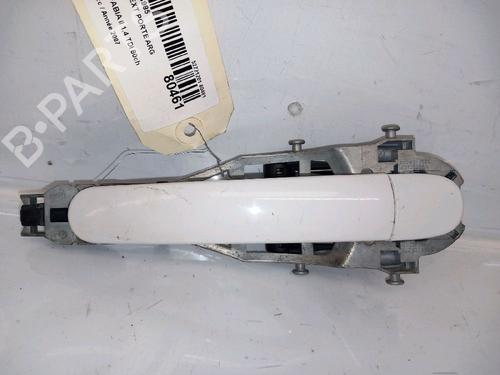 Used Rear left exterior door handle SKODA FABIA II (542) 1.4 TDI (80 hp) 30431358