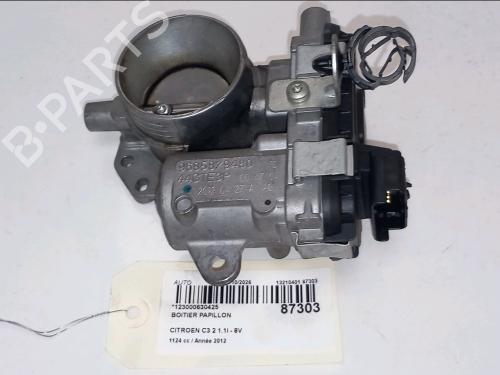 Used Throttle body Throttle body CITROËN C3 II (SC_) 1.1 i (60 hp) 40559105 40559105