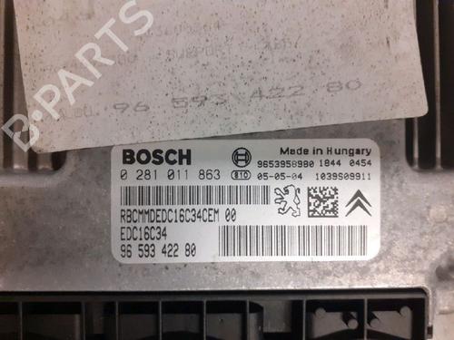 Engine control unit (ECU) CITROËN C4 Coupe (LA_) 1.6 HDi | BP30424529M57 - Image 3
