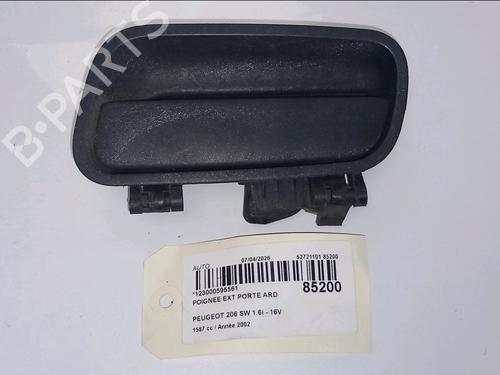 Used Rear right exterior door handle Rear right exterior door handle PEUGEOT 206 SW (2E/K) 1.6 16V (109 hp) 34147825 34147825