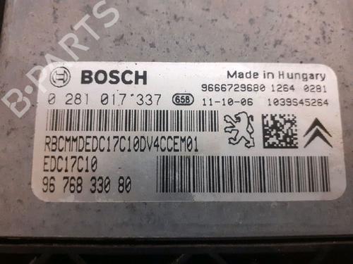 Engine control unit (ECU) CITROËN C3 II (SC_) 1.4 HDi 70 (SC8HZC, SC8HR0, SC8HP4) | BP30414247M57