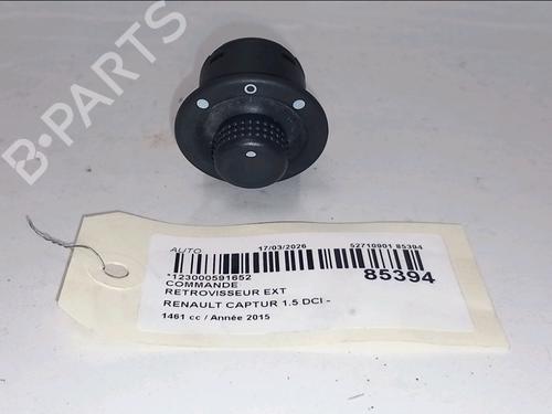 Used Mirror switch Mirror switch RENAULT CAPTUR I (J5_, H5_) 1.5 dCi 90 (J5N4, J5M5, J5MW, J5M6, J5AL, J5AJ) (90 hp) 33458123 33458123