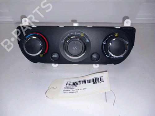 Used Climate control Climate control RENAULT CAPTUR I (J5_, H5_) 1.5 dCi 90 (J5N4, J5M5, J5MW, J5M6, J5AL, J5AJ) (90 hp) 33458079 33458079