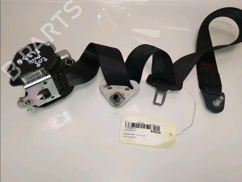 Used Front left seatbelt Front left seatbelt PEUGEOT 208 I (CA_, CC_) 1.2 VTI 82 (82 hp) 33111647 33111647