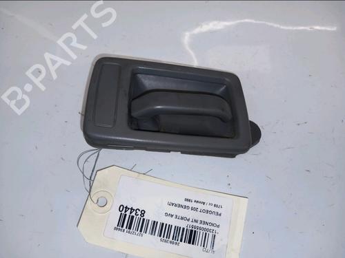 Used Front left interior door handle PEUGEOT 205 II (20A/C) [1987-2000]  30421817