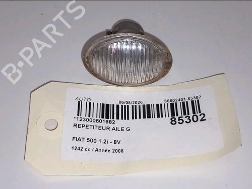 Used Left side indicator Left side indicator FIAT 500 (312_) 1.2 (312AXA1A) (69 hp) 34713385 34713385