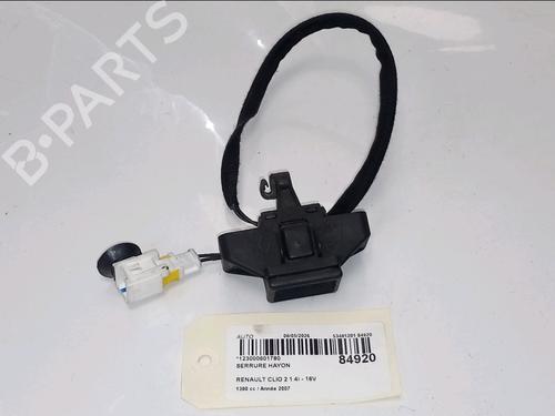 Used Tailgate lock Tailgate lock RENAULT CLIO II (BB_, CB_) 1.4 16V (B/CB0P, BB13) (98 hp) 35719517 35719517