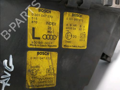 Left headlight AUDI A8 D2 (4D2, 4D8) S8 quattro | BP34262208C28 - Image 3