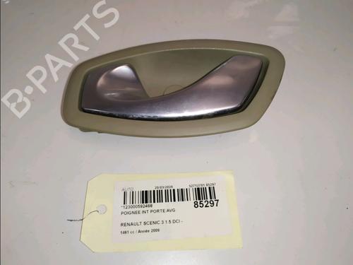 Venstre fortil invendig håndtag Venstre fortil invendig håndtag RENAULT SCÉNIC III (JZ0/1_) 1.5 dCi (106 hp) 33814624 33814624