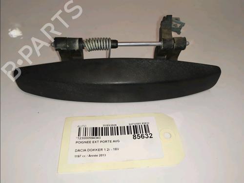 Used Front left exterior door handle Front left exterior door handle DACIA DOKKER MPV (KE_) 1.2 TCe (KEM0, KEAY) (115 hp) 34112680 34112680