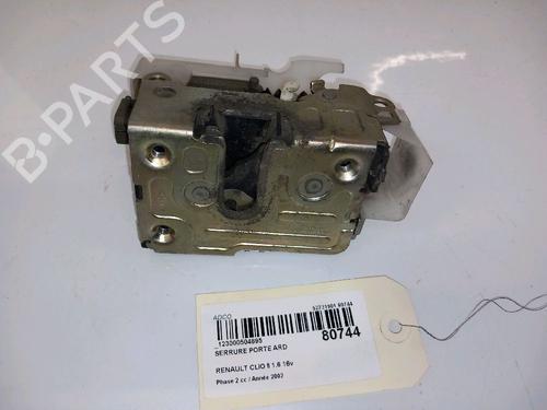 Cerradura puerta trasera derecha RENAULT CLIO II (BB_, CB_) 1.6 16V (BB01, BB0H, BB0T, BB14, BB1D, BB1R, BB2KL, BB3G... (107 hp) 30423432