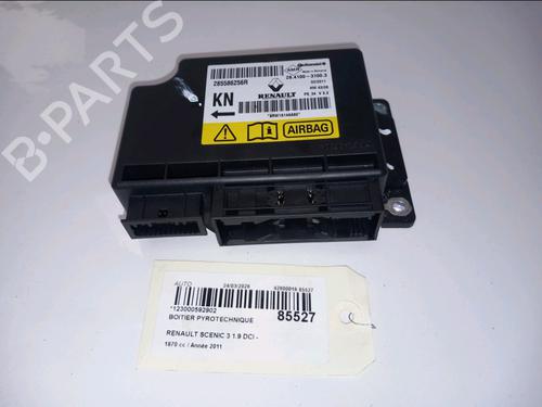 Used ECU airbags ECU airbags RENAULT SCÉNIC III (JZ0/1_) 1.9 dCi (JZ0J, JZ1J, JZ1K, JZ1S) (131 hp) 33458087 33458087