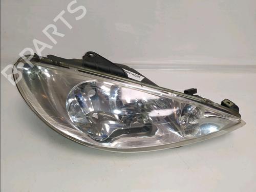 Used Right headlight Right headlight PEUGEOT 206 CC (2D) 2.0 S16 (136 hp) 40058644 40058644