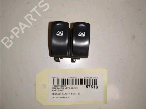 Used Left front window switch Left front window switch RENAULT CLIO III (BR0/1, CR0/1) 1.5 dCi (BR17, CR17) (86 hp) 40559221 40559221