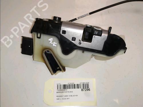 Used Front left lock Front left lock PEUGEOT 2008 I (CU_) 1.6 BlueHDi 100 (100 hp) 39972521 39972521