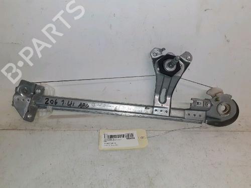Used Rear left window mechanism PEUGEOT 206 Hatchback (2A/C) 1.4 i (75 hp) 30419673