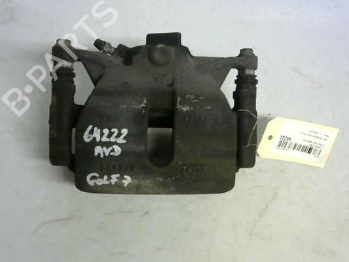 Højre bremsekaliber foran VW GOLF VII (5G1, BQ1, BE1, BE2) 1.4 TSI (140 hp) 30433650