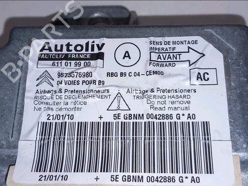 ECU airbags CITROËN BERLINGO MULTISPACE (B9) 1.6 HDi 75 16V | BP40252525M53 - Image 4