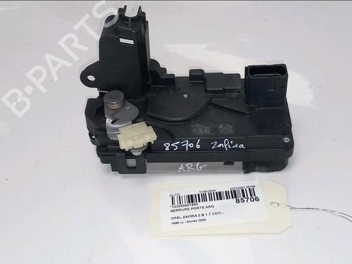 Used Rear left lock Rear left lock OPEL ZAFIRA / ZAFIRA FAMILY B (A05) 1.7 CDTI (M75) (110 hp) 34713366 34713366