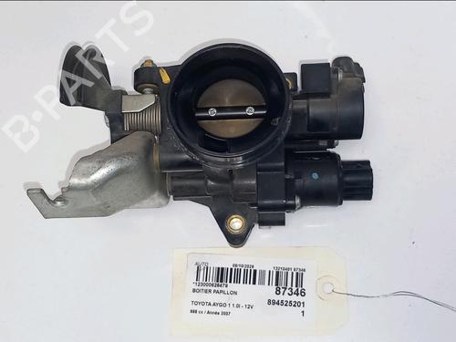 Used Throttle body Throttle body TOYOTA AYGO (_B1_) 1.0 (KGB10_, KGB10R) (68 hp) 39899358 39899358