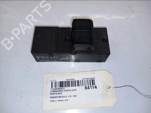 Used Left front window switch NISSAN MICRA III (K12) 1.2 16V (65 hp) 30488744