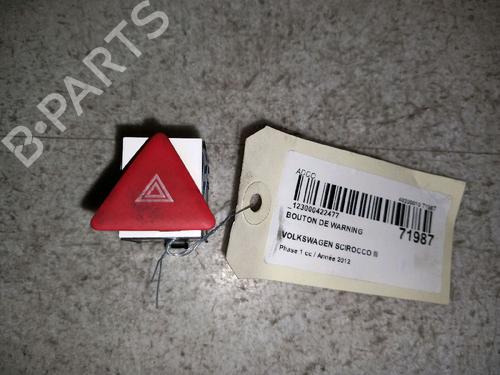 Used Warning switch VW SCIROCCO III (137, 138) 2.0 TDI (140 hp) 30426041