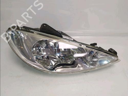 Used Right headlight Right headlight PEUGEOT 206 Hatchback (2A/C) 1.4 i (75 hp) 39633866 39633866