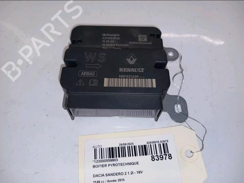 Used ECU airbags DACIA SANDERO II 1.2 (75 hp) 30421843