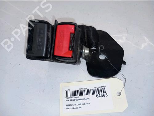 Used Seat buckle RENAULT CLIO II (BB_, CB_) 1.4 16V (B/CB0P, BB13) (98 hp) 31058202