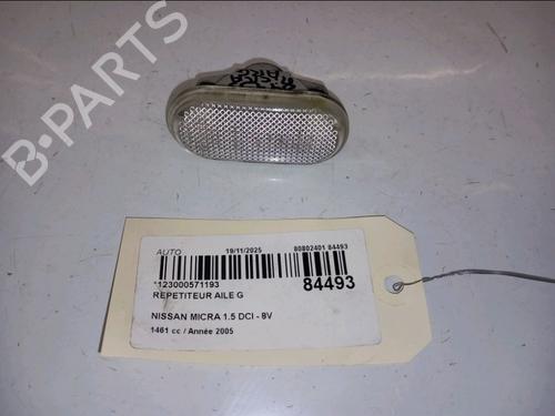 Używane Kierunkowskaz boczny lewy NISSAN MICRA III (K12) 1.5 dCi (82 hp) 30717034
