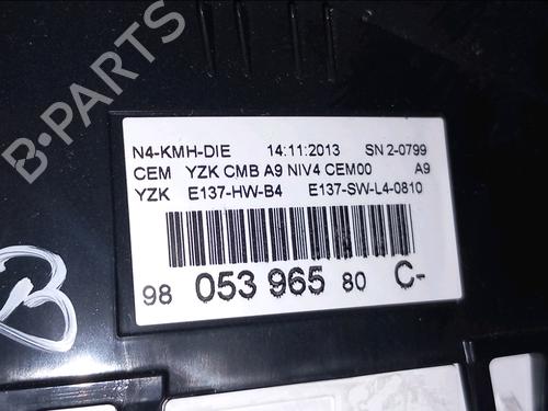 Instrument cluster PEUGEOT 2008 I (CU_) 1.6 HDi | BP37229011C47 - Image 6