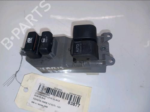 Used Left front window switch TOYOTA YARIS (_P9_) 1.0 VVT-i (KSP90_, KSP90R) (69 hp) 30433606