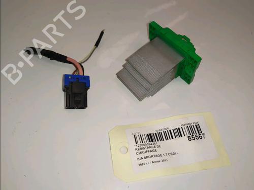 Used Heater resistor Heater resistor KIA SPORTAGE III (SL) 1.7 CRDi (116 hp) 34112591 34112591