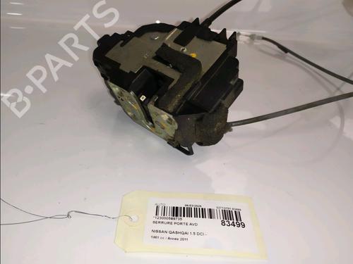 Used Front right lock NISSAN QASHQAI I (J10, NJ10) 1.5 dCi (110 hp) 33230898