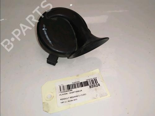 Horn für Horn RENAULT MEGANE III Hatchback (BZ0/1_, B3_) 1.5 dCi (BZ09, BZ0D, BZ1W, BZ29, BZ14) (110 hp) 36450011 36450011