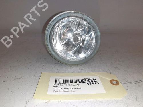 Used Left front fog light TOYOTA COROLLA Verso (_E12_) 2.0 D-4D (CDE120_, CDE120R) (90 hp) 30433588
